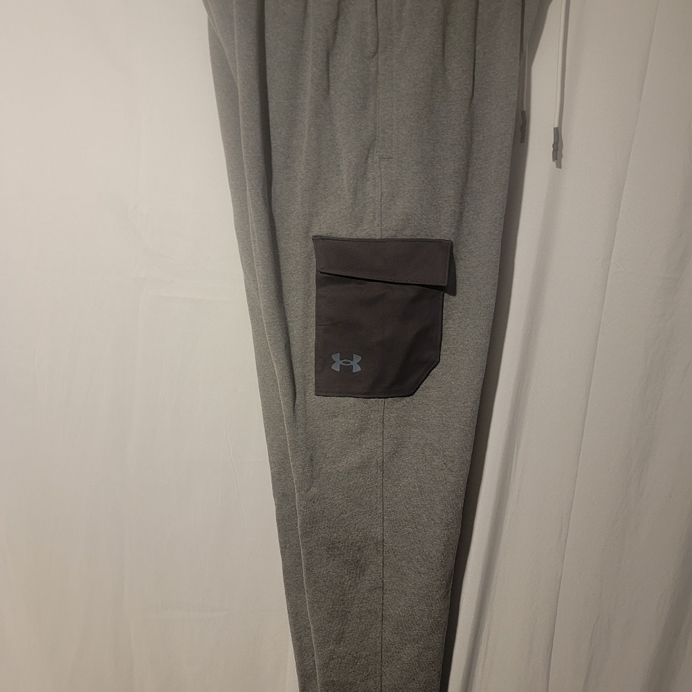 Under Armour 1373233-010 Terry Utility Jogger Sweatpants Men's Size Large